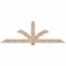 Ekena Millwork Redmond Smooth Timber Gable Bracket, Douglas Fir, 96"W x 32"H x 3 1/2"D x 5 1/2"F, 8/12 Pitch GBW096X32X0406RED00SDF - alternate 1